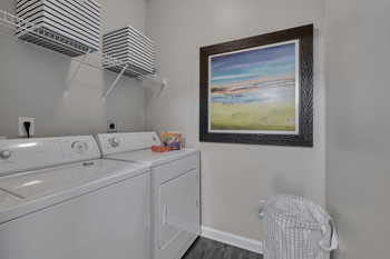 Washer and dryer